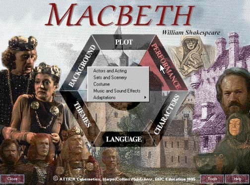 Cédérom 'Macbeth'